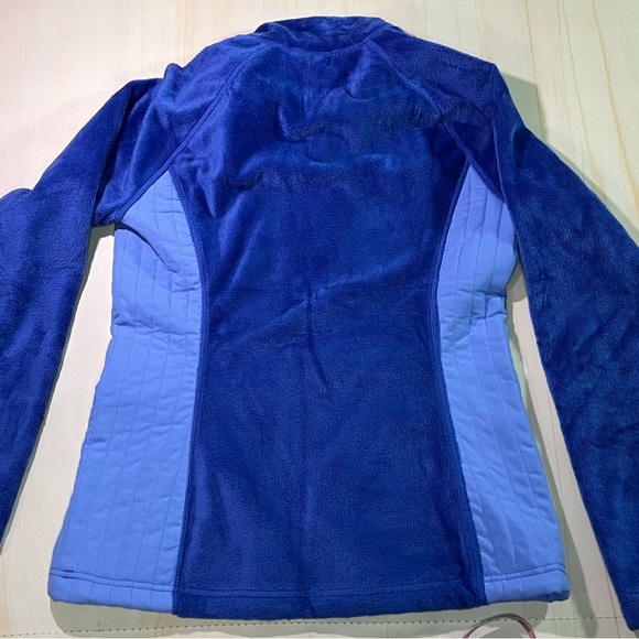 LL Bean Women’s XS Reg Zippered Fleece Jacket Blue - Picture 3 of 3